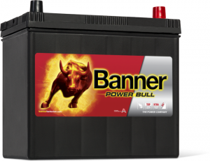 BANNER POWER BULL CAR BATTERY 3BP4523 45AH 360A 