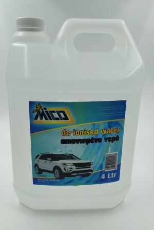   MICO DEIONIZED WATER WATER 4 LT