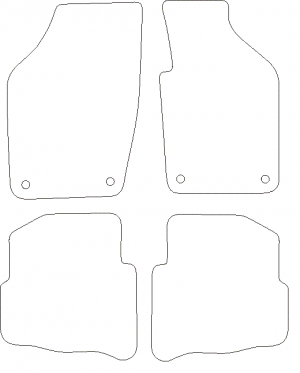 Volkswagen Polo MK4 & Caddy (Typ 9K) 2004-2009 μέχρι σήμερα  δεξιά το τιμόνι