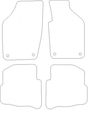 Volkswagen Polo MK4 & Caddy (Typ 9K) 2001-2004 μέχρι σήμερα  δεξιά το τιμόνι