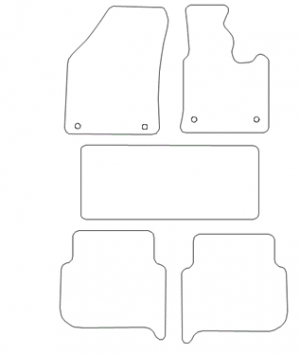 Volkswagen Touran 2007 Onwards μέχρι σήμερα δεξιά το τιμόνι