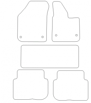 Volkswagen Touran 2003-2007 δεξιά το τιμόνι