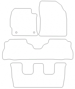 Toyota Prius+ (7 seater) 2012 Onwards Left Steering Wheel