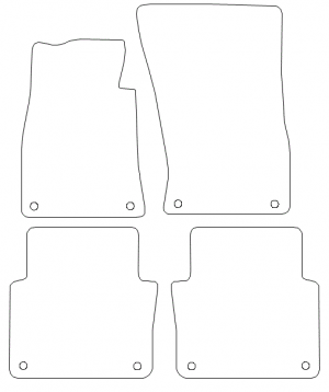 Audi A8 SWB 2003-2010 αριστερά το τιμόνι