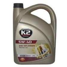 K2 5W-40 ULTRA 100 % SYNTHETIC 5 LT