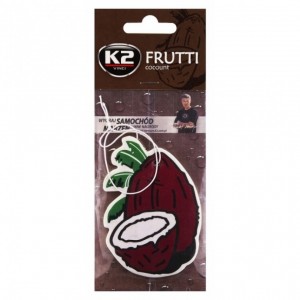 K2 FRUTTI CAR AIR FRESHNER COCONUT