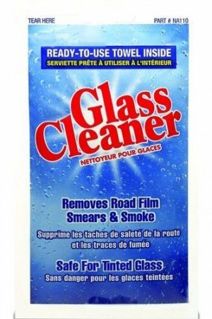  NORTH AMERICAN GLASS CLEANER WET TOWEL