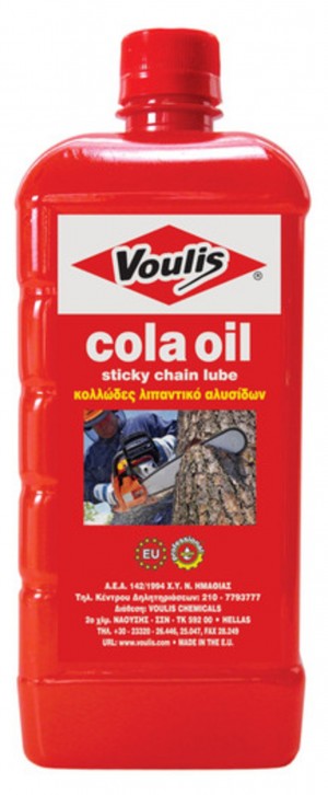 VOULIS COLA OIL Κολλώδες λιπαντικό αλυσίδων 1 LT