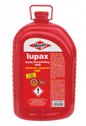 VOULIS LUPAX Drying and polishing wax 10LT