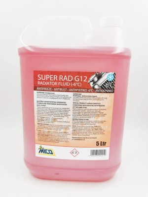MICO SUPER-RAD ANTIFREEZE- G12 5LT 