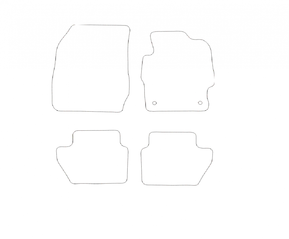 Ford KA+ 2016+ Onwards Right Steering Wheel Car Mats by Car