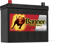BANNER POWER BULL CAR BATTERY 3BP4524 45AH 360A 