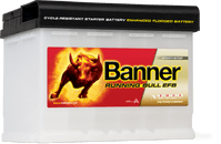 BANNER RUNNING BULL EFB CAR BATTERY 3BRB56011 60AH 560A