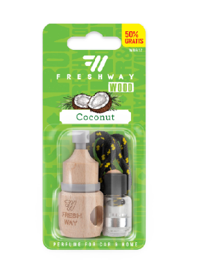 Freshway Wood Blister Gratis Coconut 5ml 	