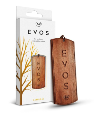 Wooden hanger air freshener Evos Samurai