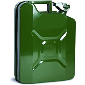 BOTTARI METTALIC FUEL JERRY CAN 10 LT